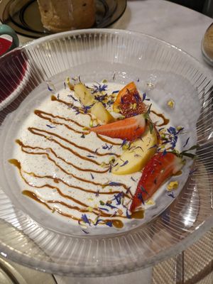 Rice pudding with real vanilla at Zaza Coffee Shop in Toulouse