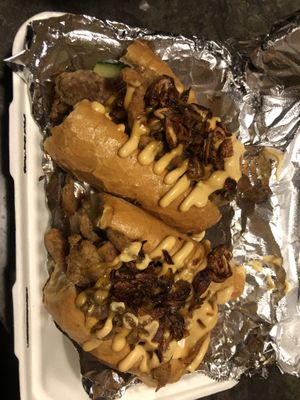 Chicken banh mi  at Mama Dut in Portland