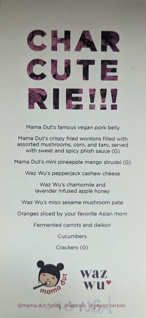 charcuterie box at Mama Dut in Portland