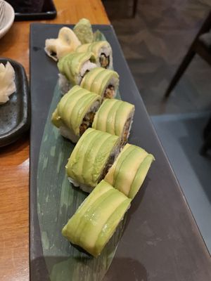 Mala roll  at Kyoto Joe in Hong Kong Island