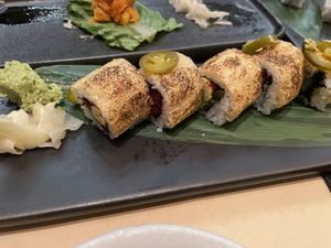 Spicy lala roll  at Kyoto Joe in Hong Kong Island