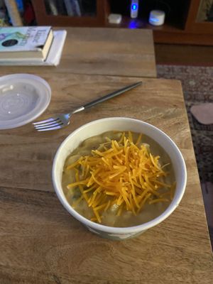 Green chili Mac, really good! at JackBeQue in Englewood