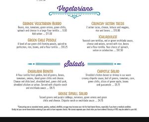 Vegetarian options that can be veganized at MartAnnes in Flagstaff