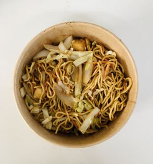 Yakisoba at Kamakura Japanese Cuisine in Seattle