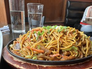 Vegan Yakisoba  at Kamakura Japanese Cuisine in Seattle