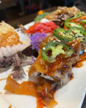 Jalaspicy roll  at Kamakura Japanese Cuisine in Seattle