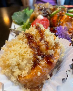 Crunchy inari  at Kamakura Japanese Cuisine in Seattle