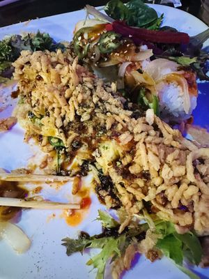 Jalaspicy roll and Death by crunch roll!  at Kamakura Japanese Cuisine in Seattle