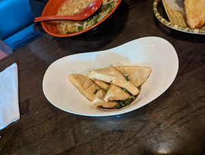 Agedashi tofu.  at Kamakura Japanese Cuisine in Seattle