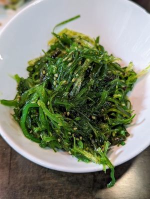 Seaweed salad at Kamakura Japanese Cuisine in Seattle