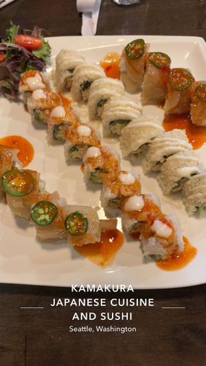 Yum  at Kamakura Japanese Cuisine in Seattle