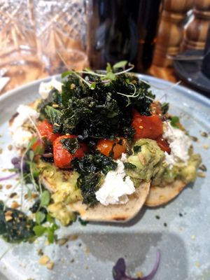 Avo toast at Store Sixty One in Traralgon