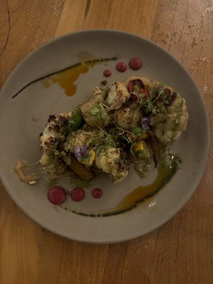 Cauliflower main - impeccable   at Don Sanchez in San Jose Del Cabo