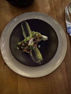 Amuse bouche   at Don Sanchez in San Jose Del Cabo