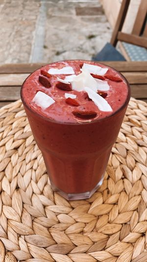 berry dream smoothie at Breens Deli in Mallorca