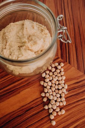 Homemade Hummus at Breens Deli in Mallorca