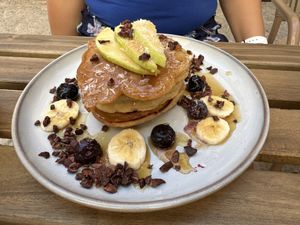 Pancakes   at Breens Deli in Mallorca