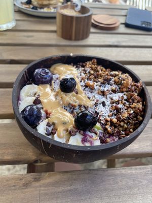 Fruit bowl   at Breens Deli in Mallorca
