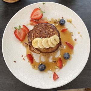 Pancakes  at Breens Deli in Mallorca