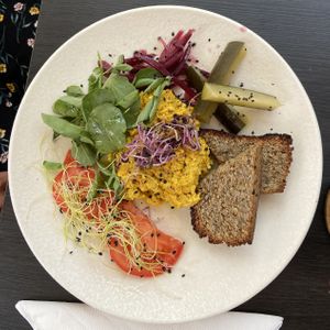 Scrambled „Egg"  at Breens Deli in Mallorca