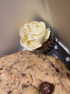 Mini cupcake at Vegan Funtastic in Den Helder