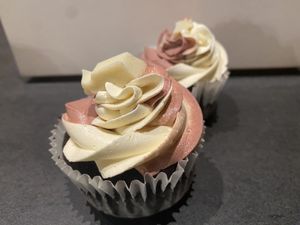 Double chocolate cupcake 🧁  at Vegan Funtastic in Den Helder