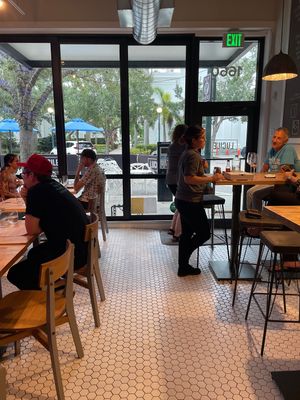 Room at Lucile Pizza & Wine Bar in Sarasota