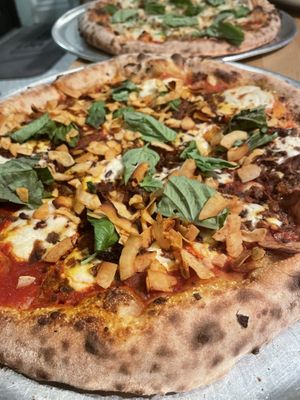 The Macho Pizza  at Lucile Pizza & Wine Bar in Sarasota