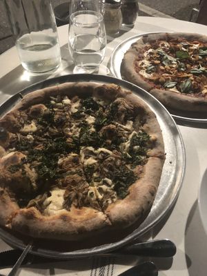 Truffled mushroom 🍄   at Lucile Pizza & Wine Bar in Sarasota