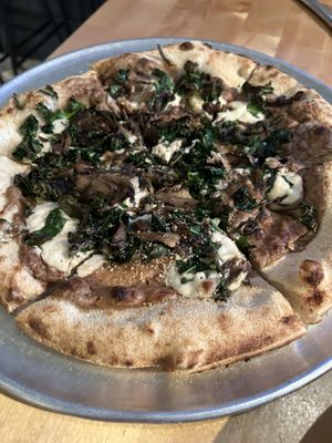 Truffle mushroom pizza  at Lucile Pizza & Wine Bar in Sarasota