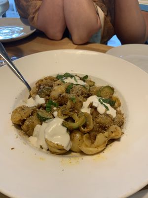 Zucchini pasta  at Lucile Pizza & Wine Bar in Sarasota