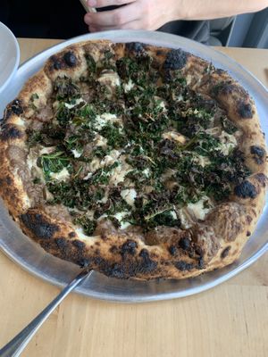 Truffled mushroom  at Lucile Pizza & Wine Bar in Sarasota
