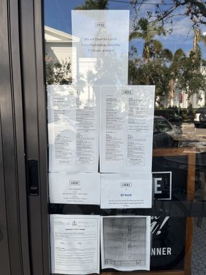 Lunch and dinner menus are the same prices. It was a bit pricey for us but I’d like to go sometime   #Veganuary at Lucile Pizza & Wine Bar in Sarasota