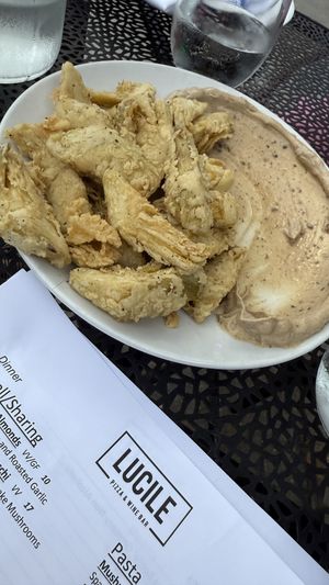   at Lucile Pizza & Wine Bar in Sarasota