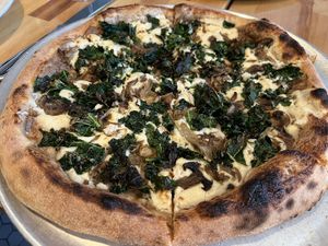 #1 Truffled mushroom  at Lucile Pizza & Wine Bar in Sarasota