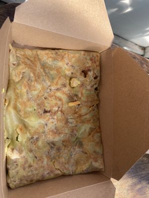 Flatbush savory crepe. GF!  at BKLYN CREPE in Brooklyn