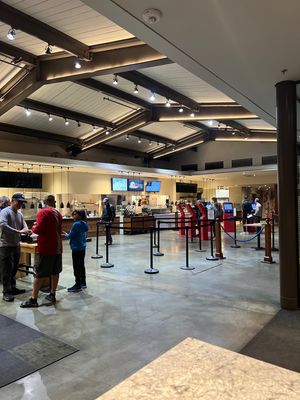   at Base Camp Eatery in Yosemite Valley