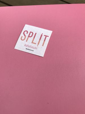 About to open the goody box at SPLIT Bakehouse in La Mesa