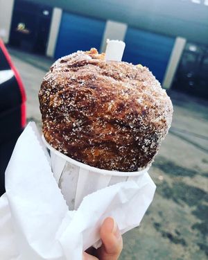 Chocolate Malasada.  at SPLIT Bakehouse in La Mesa