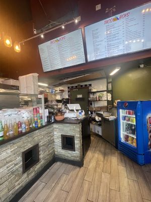 Inside  at Taco Boys  in San Francisco