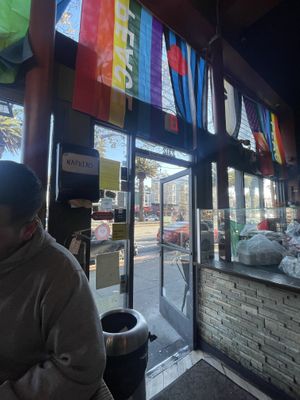 Inside  at Taco Boys  in San Francisco