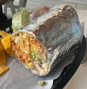 1/2 burrito  at Taco Boys  in San Francisco