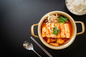 Kimchi Stew- Ask for Vegan Option! :) at Little Geisha Can Cook in Budapest