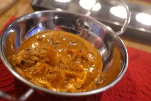 Cauliflower curry at  Honest Supper Club in Leeds