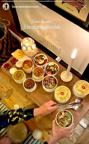 The feast  at  Honest Supper Club in Leeds