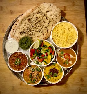 4 Curry Thaali at  Honest Supper Club in Leeds