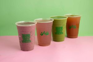 Smoothies and house lemonades at Silvi's in Bogota