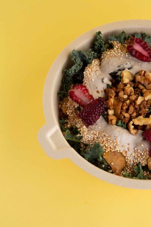 Sweet Kale SALAD at Silvi's in Bogota