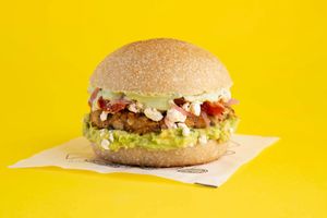 GUAC Burger at Silvi's in Bogota