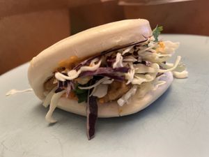 Mushrooms bao  at Khoe in Vancouver